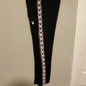 Men’s Playboy Taped Tricot Track Pants Size Small
